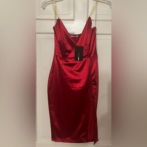 Fashion Nova Radiant Red Mini Dress